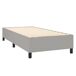 Cama box spring Rayas horizontales 100x200 Cama box spring Rayas horizontales 100x200 Azul