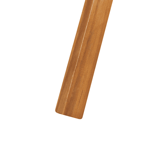 Conjunto de 2 cadeiras de jardim BELLANO Madeira de acácia Castanho