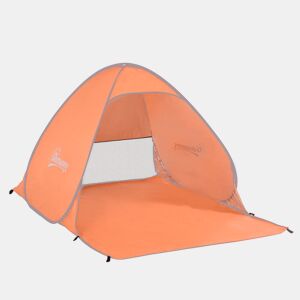 Outsunny Tenda Pop-up Instantâneo e Portátil com Janelas Protetoras para Piquenique, Praia e Camping com Proteção UV Laranja