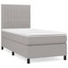 Cama box spring Rayas verticales 90x200 Cama box spring Rayas verticales 90x200 Azul