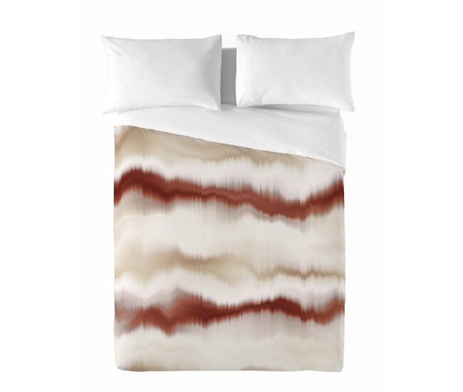 Sandal - funda nórdica estampada cama 90 - algodón extrasuave - incluye 1 funda de almohada - belix terra