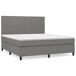 Cama box spring Diseño plano 160x200 Cama box spring Diseño plano 160x200 Gris Claro