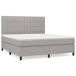 Cama box spring Bloques con cuadros 180x200 Cama box spring Bloques con cuadros 180x200 Gris Claro
