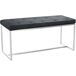 Banco - Barci - Tela 100x40 Banco - Barci - Tela 100x40 Gris Oscuro