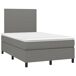 Cama box spring Diseño plano 120x200 Cama box spring Diseño plano 120x200 Azul