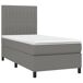 Cama box spring Rayas verticales 90x190 Cama box spring Rayas verticales 90x190 Gris Claro