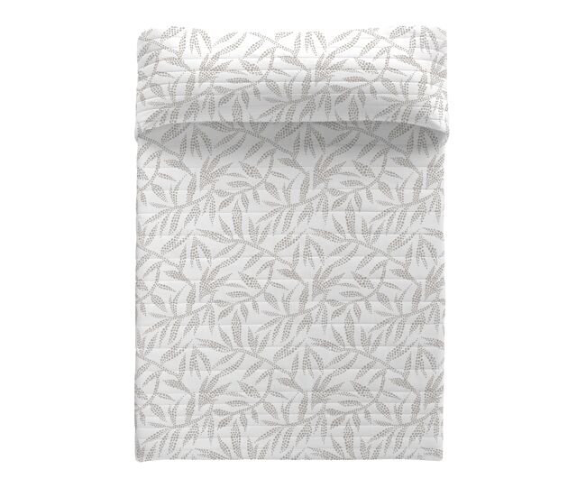Sandal - colcha bouti estampada - microfibra - extra - suave - gramaje 70 gramos - cama 180 - wakia stone