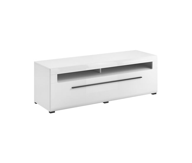 Mueble TV 2 cajones 160 cm Louis Blanco