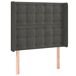 Cama box spring colchón y LED terciopelo - Botones 80x200 Cama box spring colchón y LED terciopelo - Botones 80x200 Azul