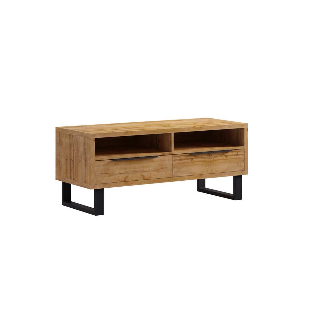 Mueble TV 2 cajones madera Eden