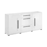 Aparador 2 portas 3 gavetas Louis Branco