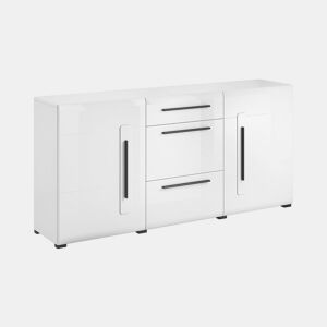 Aparador 2 portas 3 gavetas Louis Branco