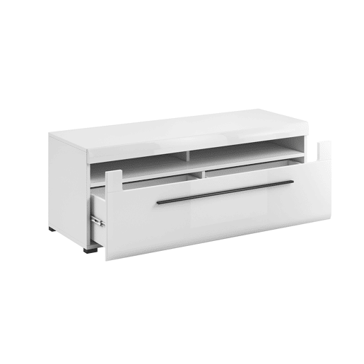 Suporte para TV 1 gaveta 140 cm Louis Branco