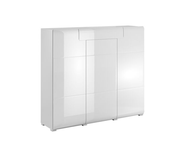 Aparador 3 puertas 1 cajón jules blanco