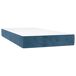 Cama box spring colchón y LED terciopelo - Rayas verticales 90x190 Cama box spring colchón y LED terciopelo - Rayas verticales 90x190 Azul