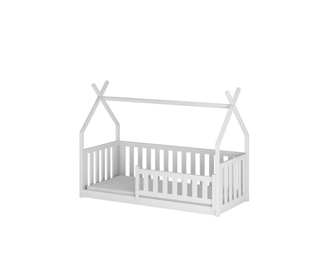 La casa-cama bodzio fabricada en madera maciza, es perfecta para el juego imaginativo.