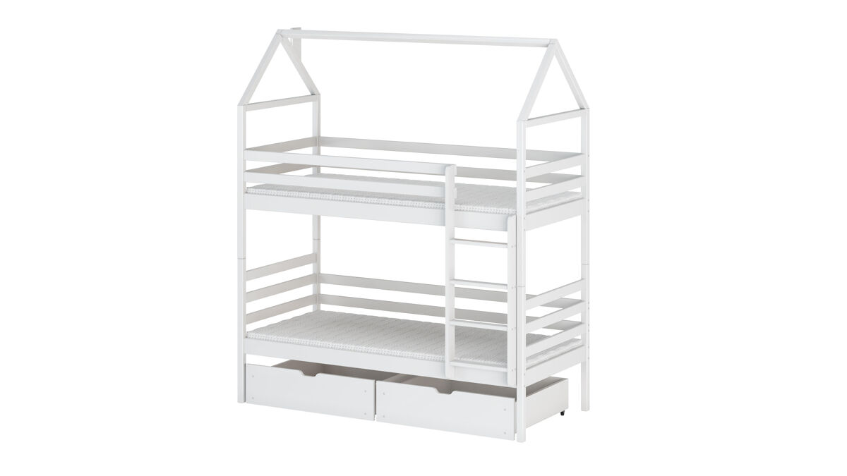 CAMA INFANTIL ALEX 88x198 Blanco