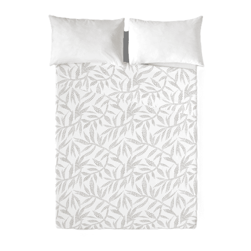 SANDAL - Conjunto de Lençóis Impressos Cama 3 Peças 150 - Algodão extra macio - Inclui lençol plano + 2 fronhas - WAKIA STONE