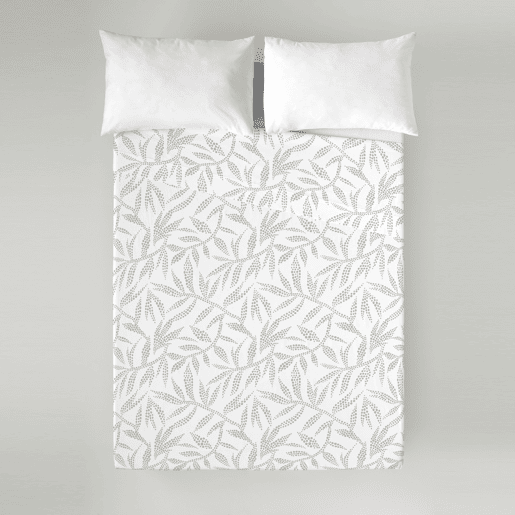 SANDAL - Conjunto de Lençóis Impressos Cama 3 Peças 150 - Algodão extra macio - Inclui lençol plano + 2 fronhas - WAKIA STONE