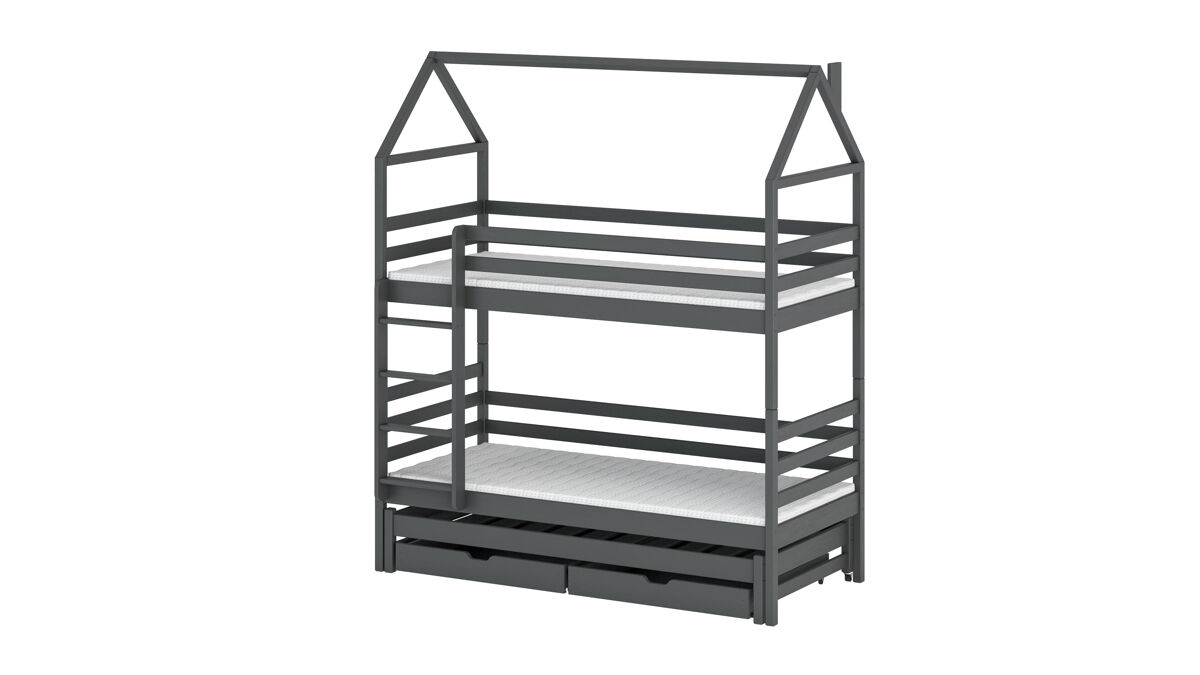 Cama dalia, estilo moderno. dispone de 2 cajones.