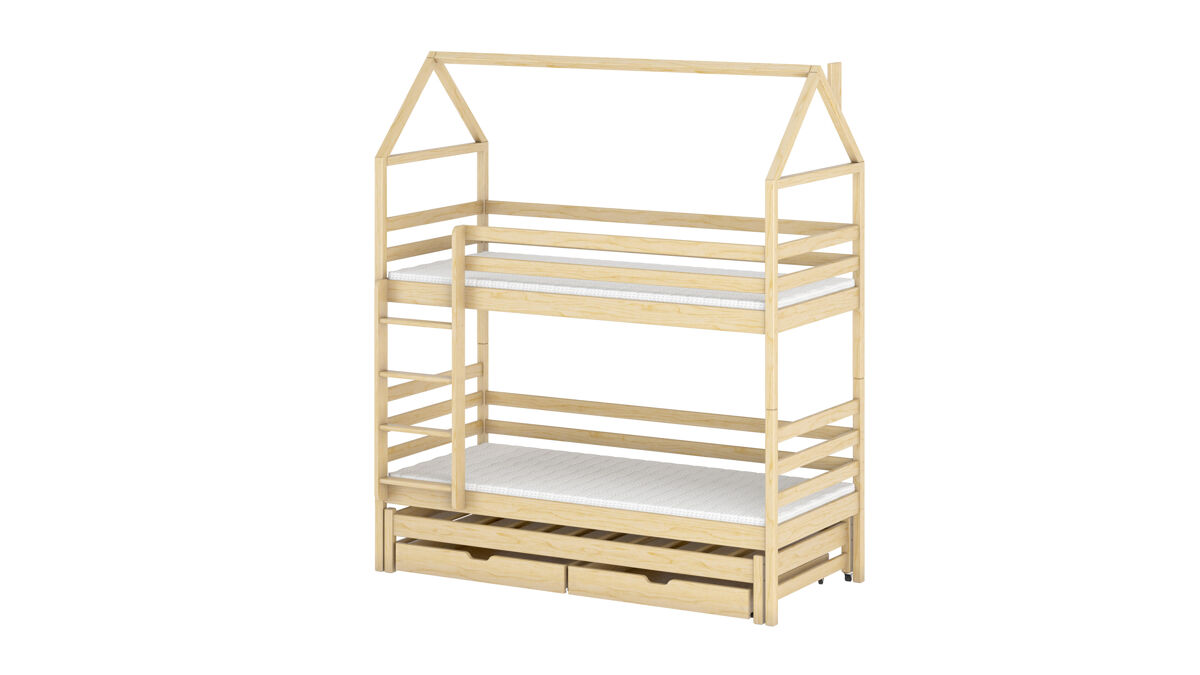 Cama dalia, estilo moderno. dispone de 2 cajones.