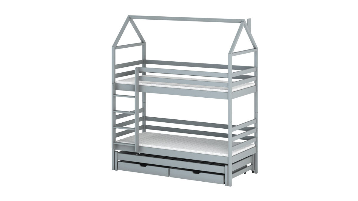 Cama dalia, estilo moderno. dispone de 2 cajones.