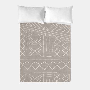 SANDAL - Conjunto de Lençóis Impressos Cama 3 Peças 150 - Algodão extra macio - Inclui lençol plano + 2 fronhas - NAUEK LINEN