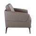 ANGEL CERDÁ Sillón moderno de piel ANGEL CERDÁ Sillón moderno de piel Negro