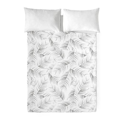 SANDAL - Conjunto de Lençóis Impressos Cama 3 Peças 150 - Algodão extra macio - Inclui lençol plano + 2 fronhas - ACANTO STONE