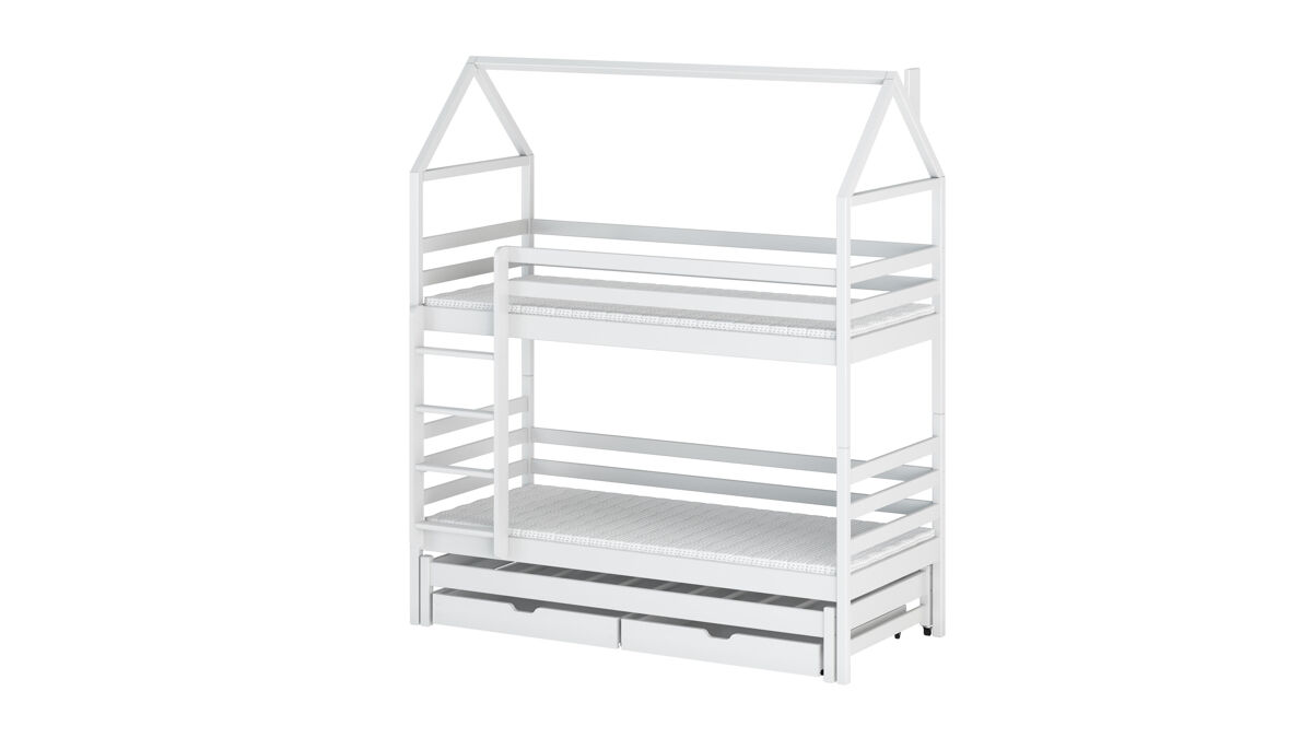 Cama dalia, estilo moderno. dispone de 2 cajones.