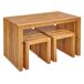 Beliani Conjunto de comedor BELLANO Beliani Conjunto de comedor BELLANO Madera Clara