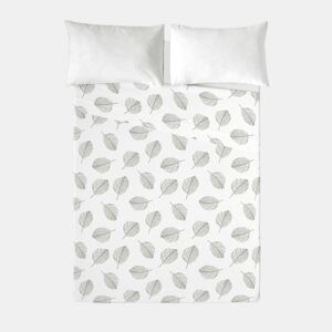 SANDAL - Conjunto de Lençóis Impressos Cama 2 Peças 90 - Algodão extra macio - Inclui lençol plano + 1 fronha - JAHO SAGE