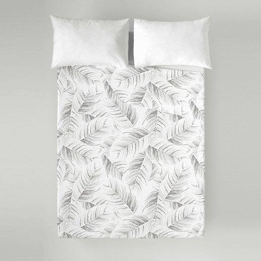 SANDAL - Conjunto de Lençóis Impressos Cama 2 Peças 90 - Algodão extra macio - Inclui lençol plano + 1 fronha - ACANTO STONE