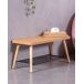 Banco rústico en madera natural de haya - Bristol 76x32 Banco rústico en madera natural de haya - Bristol 76x32 Haya