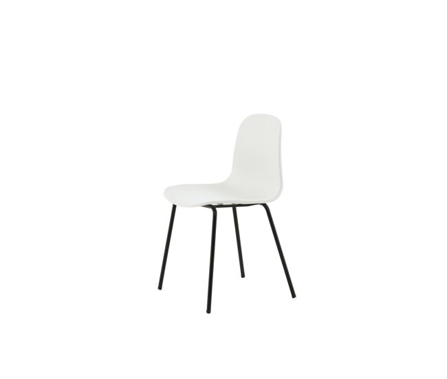 Silla de comedor arctic de estilo moderno, 82x49x48 cm