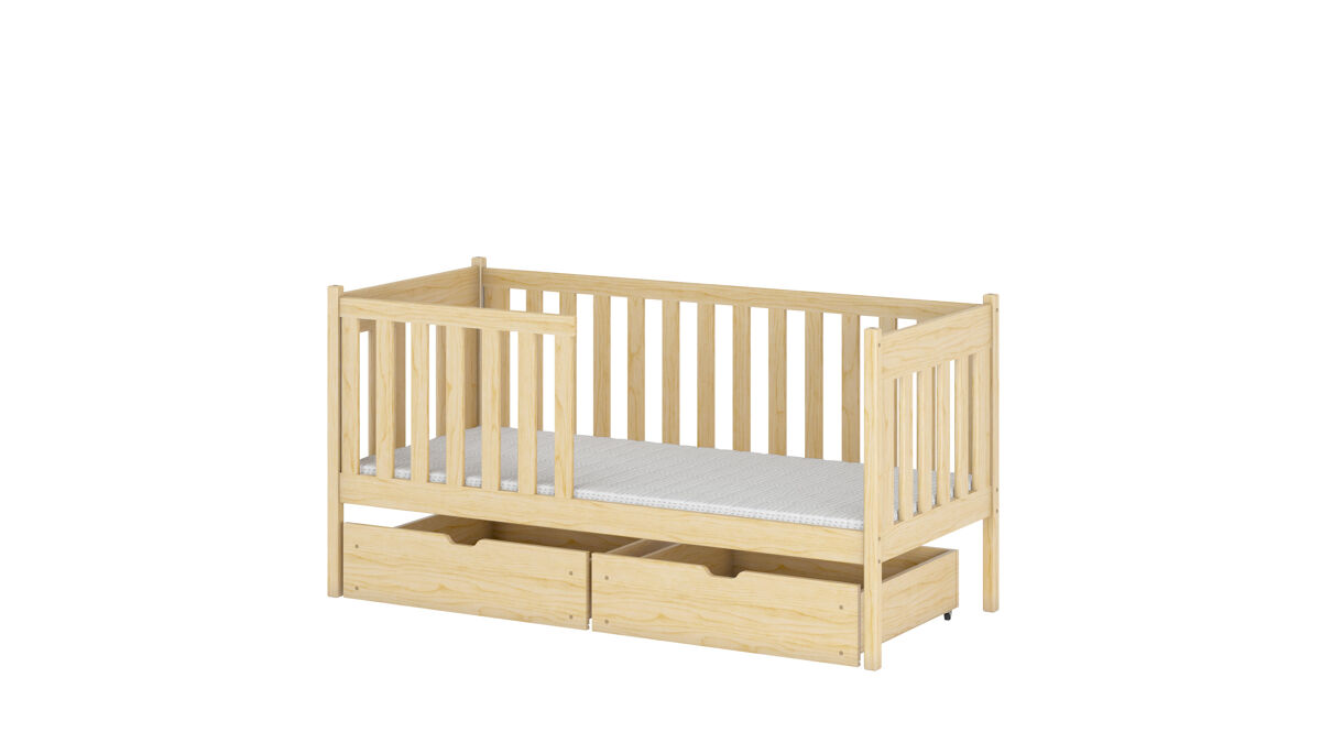 Cama infantil alicja de madera maciza se adapta a cualquier decoración