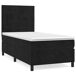 Cama box spring con colchón terciopelo - Bloques con cuadros 80x200 Cama box spring con colchón terciopelo - Bloques con cuadros 80x200 Gris Claro