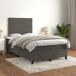 Cama box spring con colchón terciopelo - Rayas horizontales 120x200 Cama box spring con colchón terciopelo - Rayas horizontales 120x200 Azul