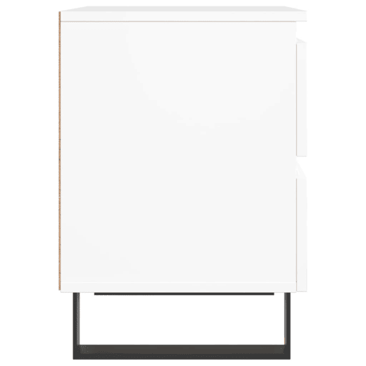 vidaXL Mesa de cabeceira 40x35x50 cm derivados de madeira branco vidaXL Mesa de cabeceira 40x35x50 cm derivados de madeira branco