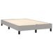Cama box spring con colchón tela - Botones 120x200 Cama box spring con colchón tela - Botones 120x200 Azul