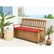 Beliani Banco Madera de acacia SOVANA 160x60 Beliani Banco Madera de acacia SOVANA 160x60 Rojo
