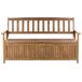 Beliani Banco Madera de acacia SOVANA 160x60 Beliani Banco Madera de acacia SOVANA 160x60 Rojo
