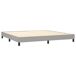 Cama box spring con colchón tela - Botones 200x200 Cama box spring con colchón tela - Botones 200x200 Azul