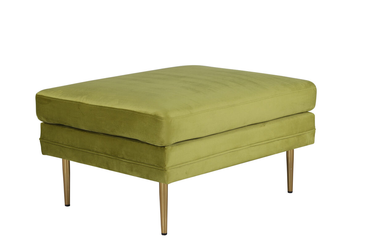 Puf boom blanco de estilo moderno, 49x90x70 cm
