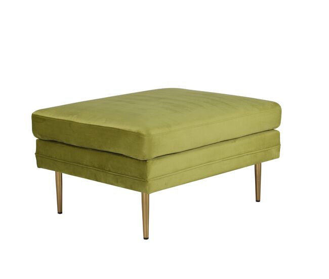 Puf boom blanco de estilo moderno, 49x90x70 cm