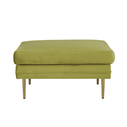 Puff BOOM estilo moderno, medindo 49x90x70 cm