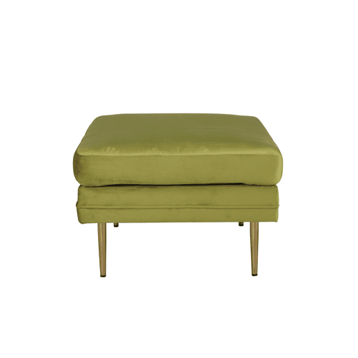 Puff BOOM estilo moderno, medindo 49x90x70 cm
