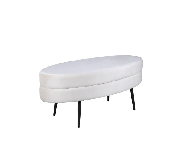 Puf otto de estilo moderno, 41x100x40 cm