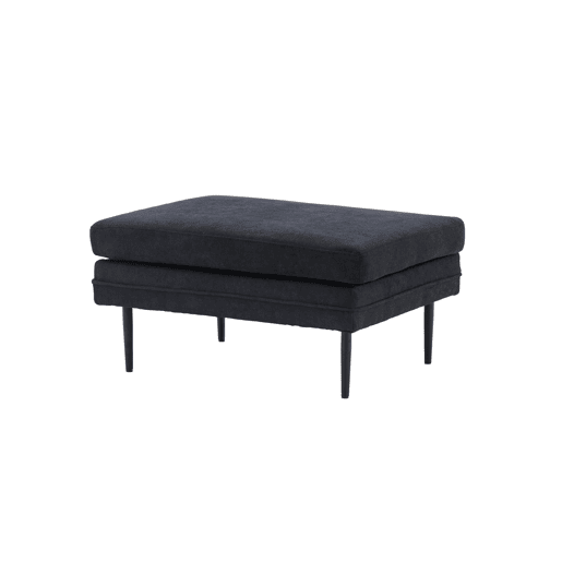 Puff BOOM estilo moderno, medindo 49x90x70 cm