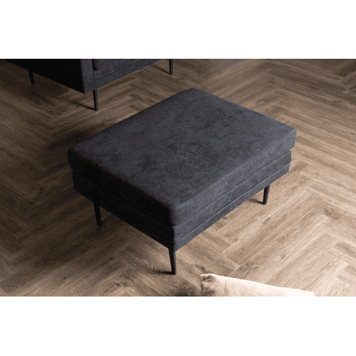 Puff BOOM estilo moderno, medindo 49x90x70 cm